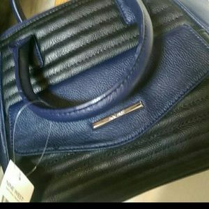 Ninewest Purse Black & Blue new